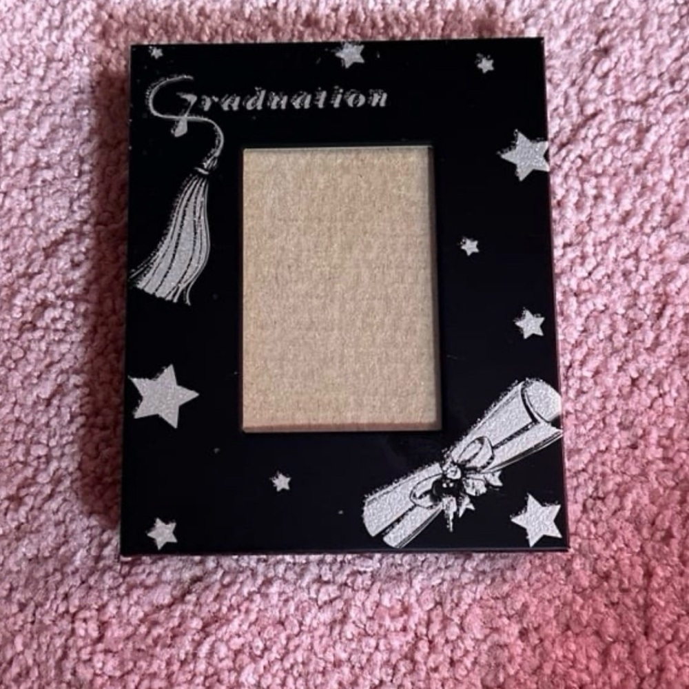 Black Graduation Photo Frame